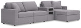 Modmax - Sectional - Granite