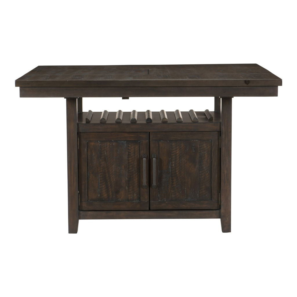 Oxton - 5 Piece Set (Table & 4 Side Chairs) - Brown