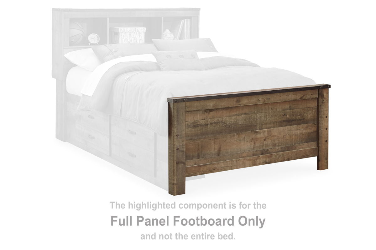 Trinell - Bookcase Storage Bed