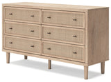 Cielden - Six Drawer Dresser - Two-Tone