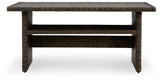 Brook Ranch - Rect Multi-use Table - Brown