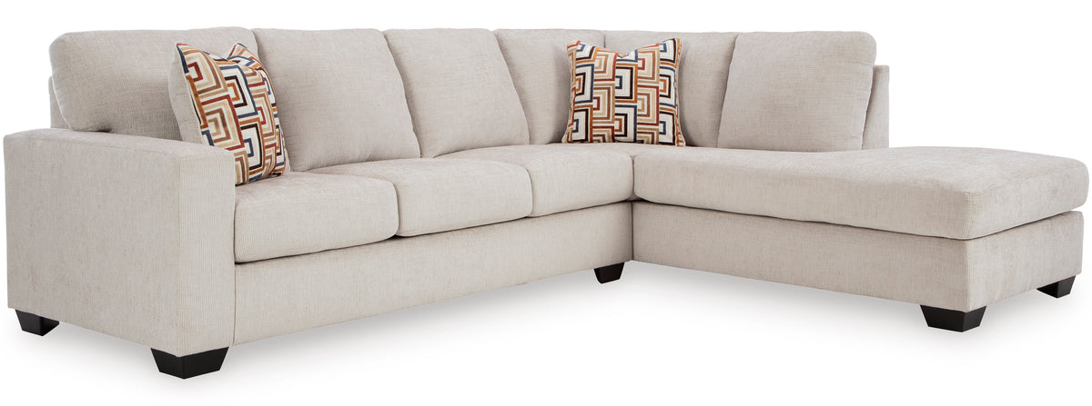 MORIZA Beige 111" Wide Sectional