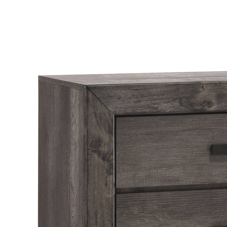 Nathan - Nightstand - Gray Oak Finish