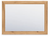 Aleaport - Bedroom Mirror - Warm Brown