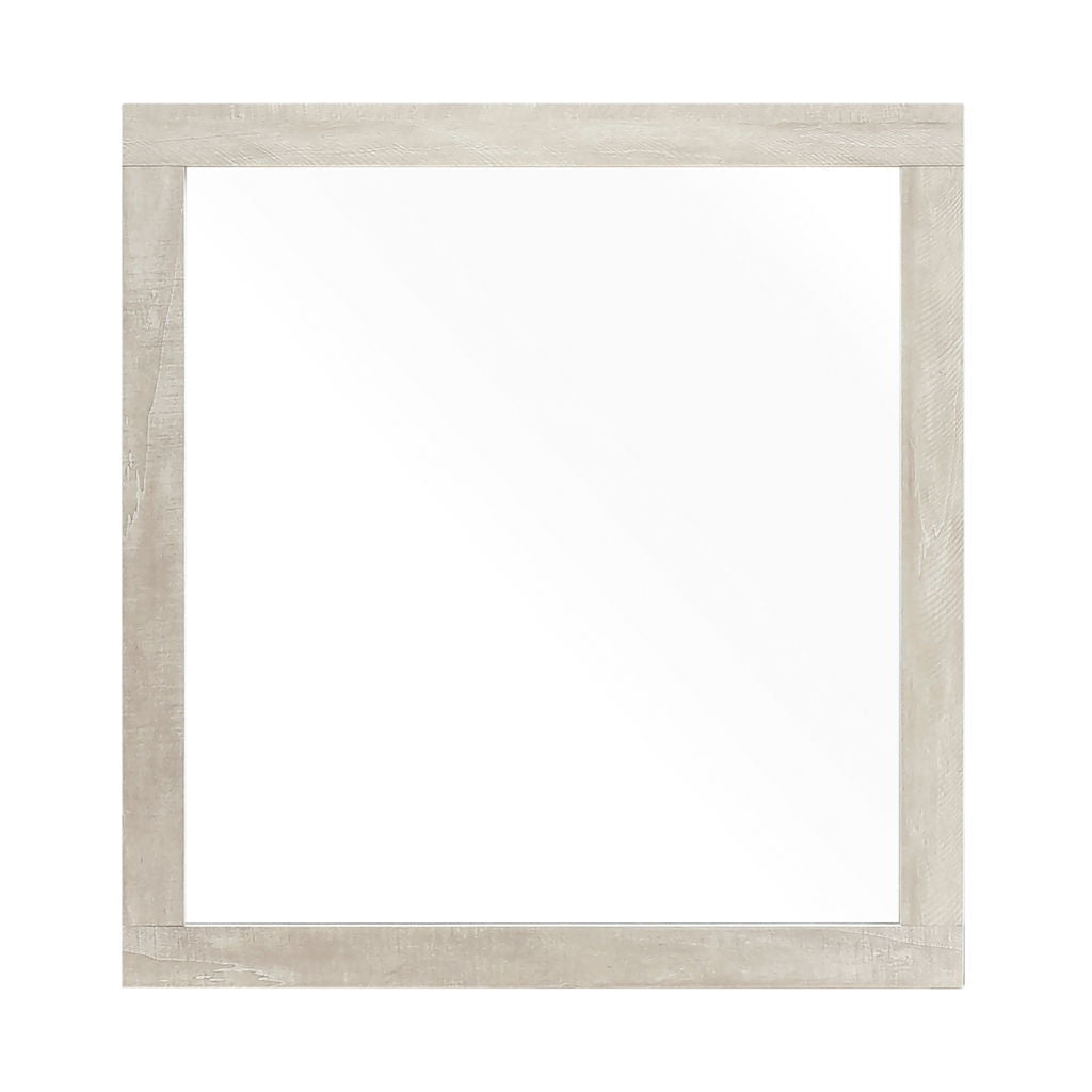 Aspen - Mirror - Natural Oak