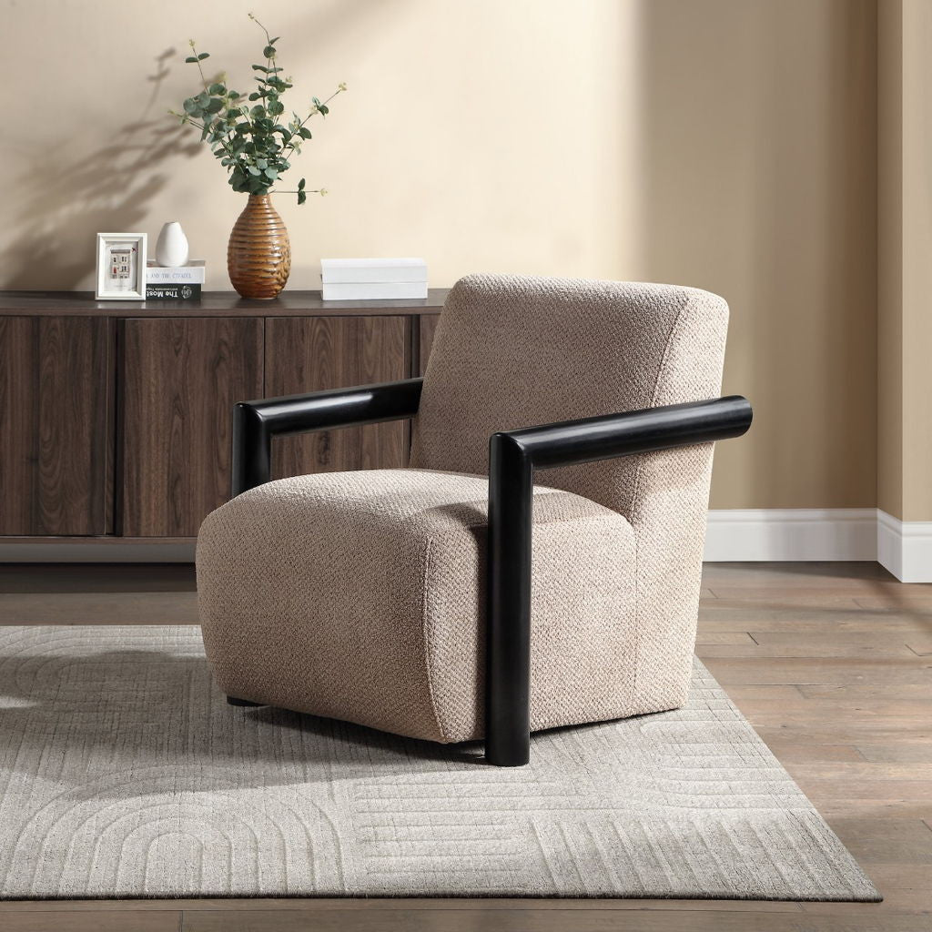 Jetta - Accent Chair - Latte & Black