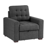 Mccafferty - Chair With Pull-Out Ottoman