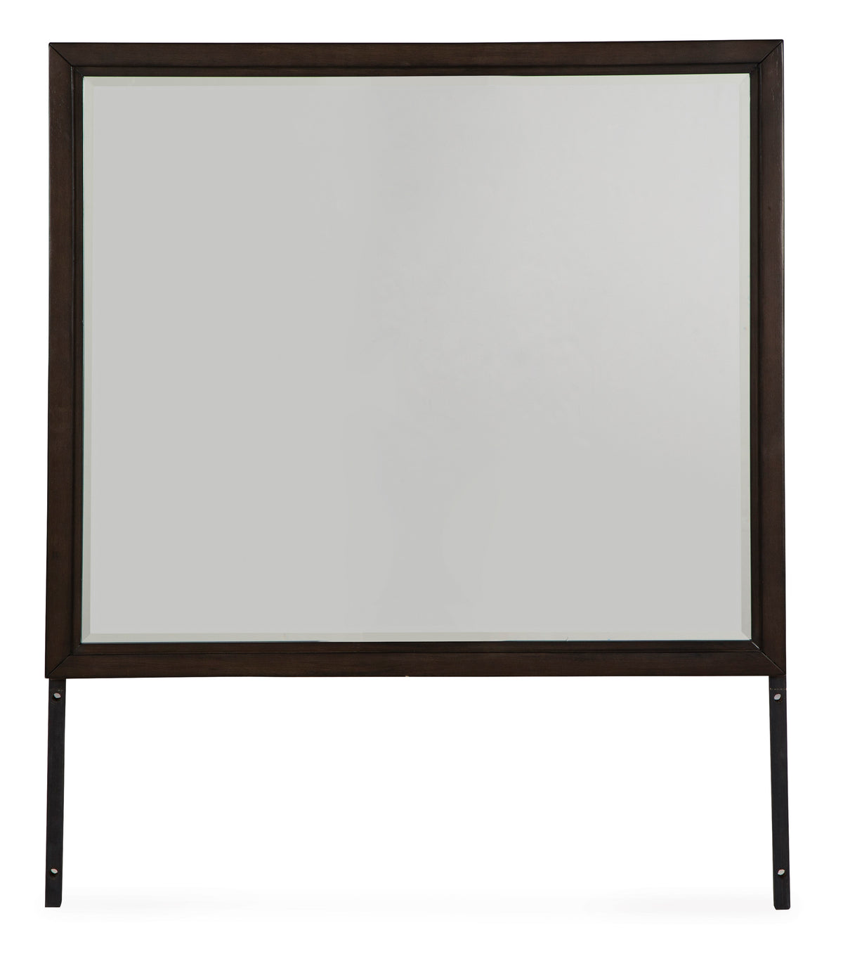 HOLLINS Grayish Brown 64" Wide x 75" Height Dresser & Mirror