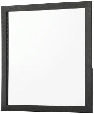 ATKINS Black & Gold 59" Wide X 73" Height Dresser & Mirror