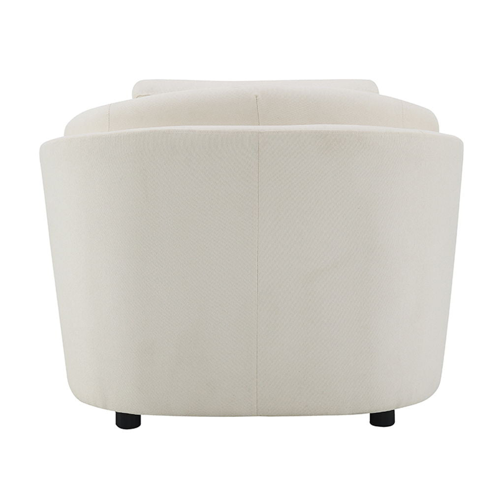 Mariko - Chair With Pillow - Beige Linen