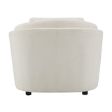 Mariko - Chair With Pillow - Beige Linen
