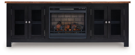 Wildenauer - 76" TV Stand With Electric Fireplace