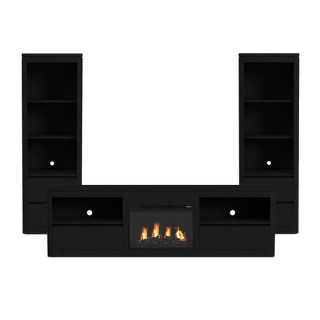 Rosalie - 4 Piece Entertainment Unit With 82" TV Console