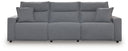 Modmax II - Reclining Sectional - Salt And Pepper