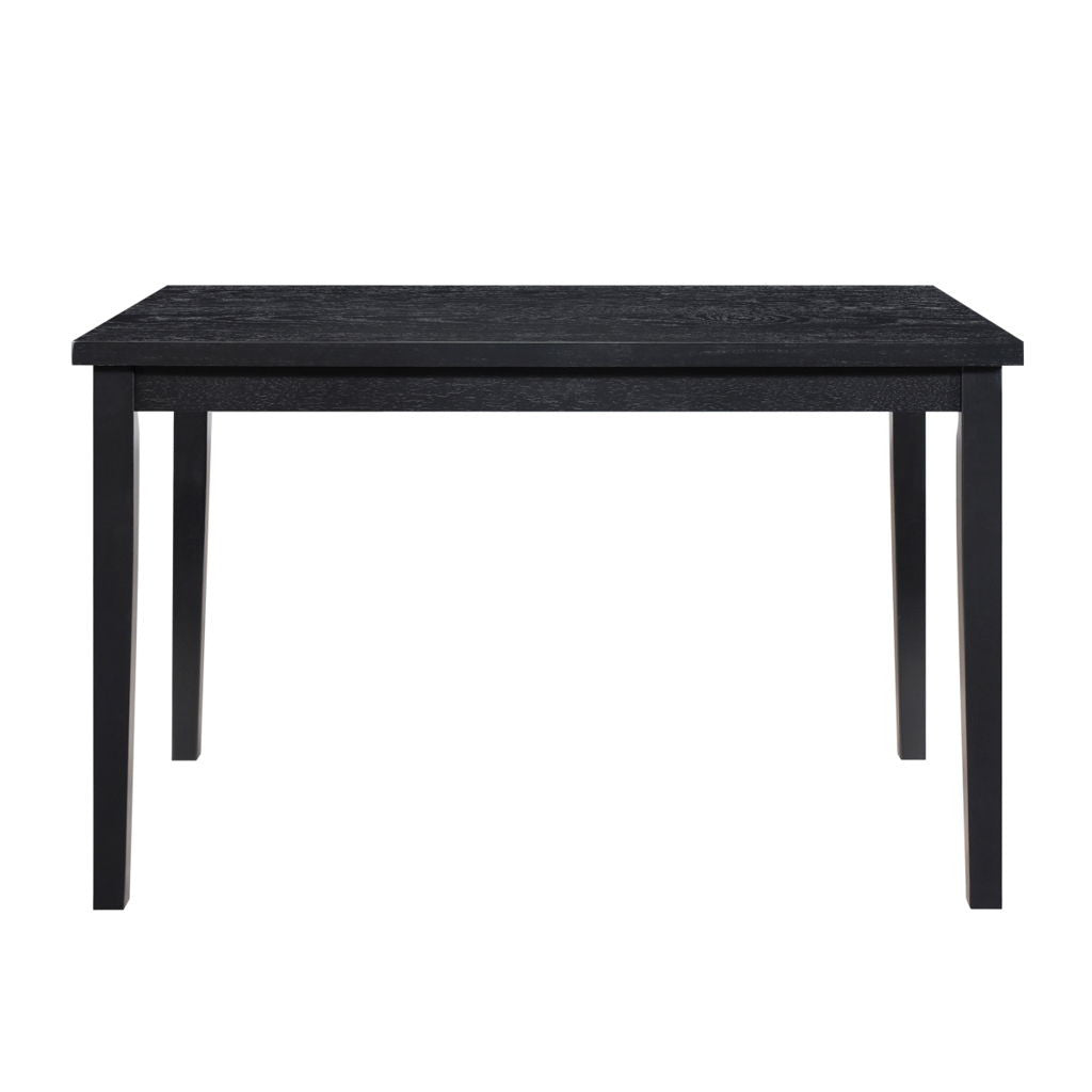 Andreas - 5 Piece Dining Room Set (Table & 4 Side Chairs) - Black / Gray