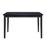 Andreas - 5 Piece Dining Room Set (Table & 4 Side Chairs) - Black / Gray
