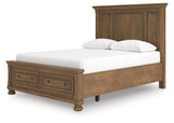 Feddinger - Panel Storage Bed