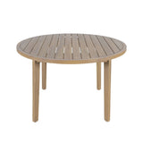 Arden - Round Patio Dining Table - Natural