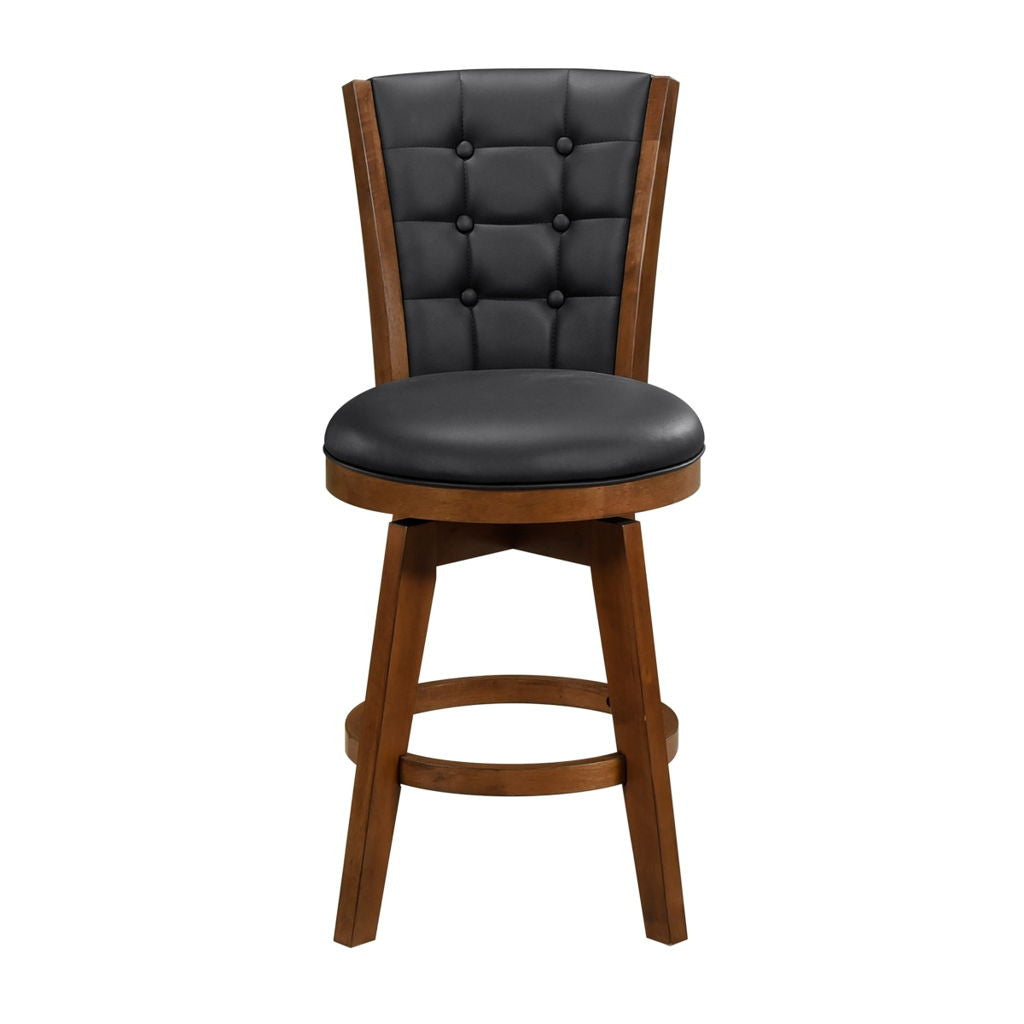 Medford - Swivel Counter Height Chair (Set of 2) - Black