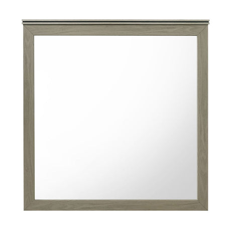 Joanna - Mirror - Weathered Gray