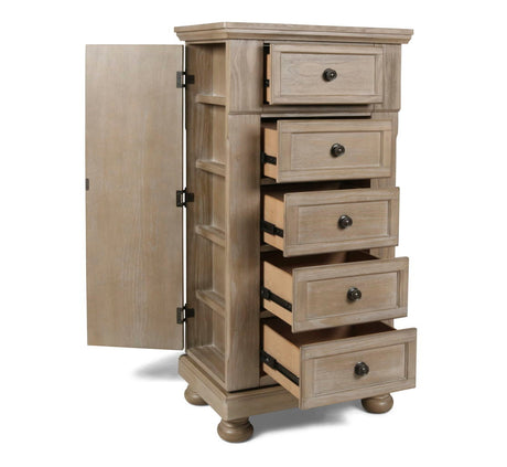 Allegra - Swivel Chest - Pewter