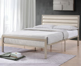 SALADO Gold Metal 38" Height Platform Bed