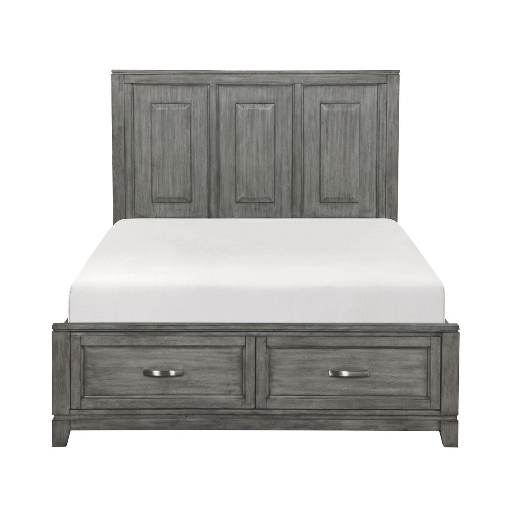 Garretson - Platform Bed With Footboard Storage
