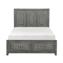 Garretson - Platform Bed With Footboard Storage