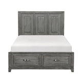 Garretson - Platform Bed With Footboard Storage