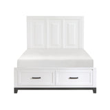 Garretson - Platform Bed With Footboard Storage