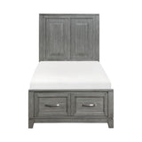 Garretson - Platform Bed With Footboard Storage
