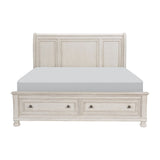 Bethel - Platform Bed With Footboard Storage