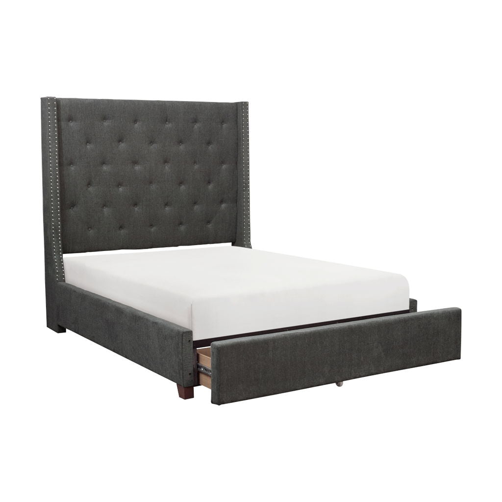Fairborn - Platform Bed With Storage Footboard