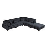Traverse - Sectional With Ottoman