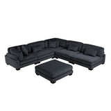 Traverse - Sectional With Ottoman