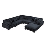 Traverse - Sectional With Ottoman