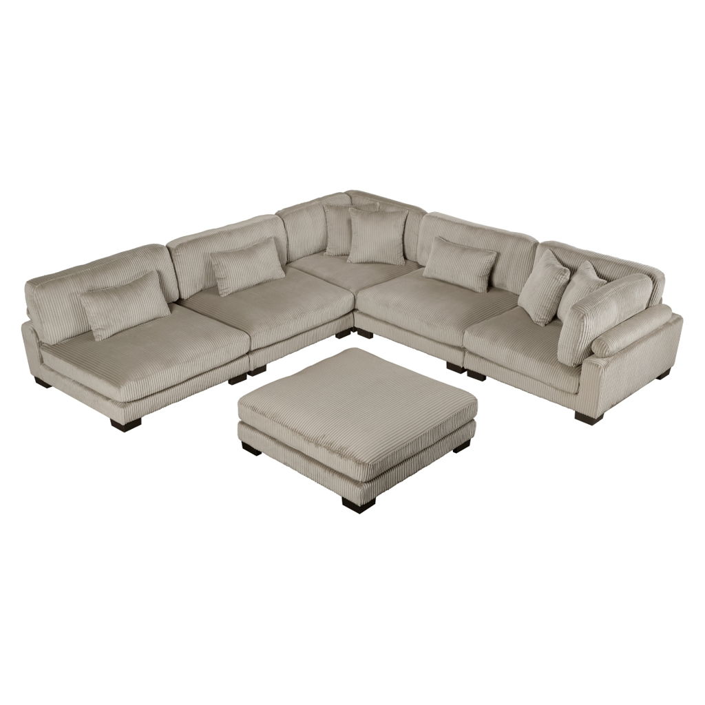Traverse - Sectional With Ottoman