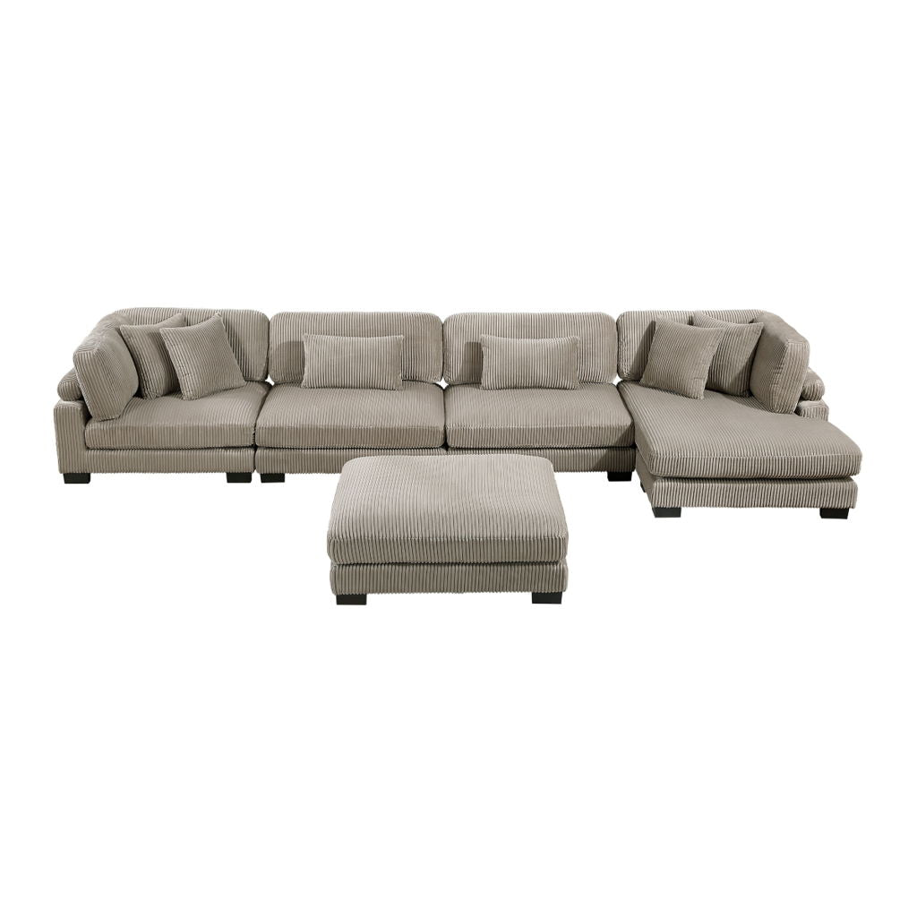 Traverse - Sectional With Ottoman