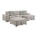 Raife - Sectional With Ottoman