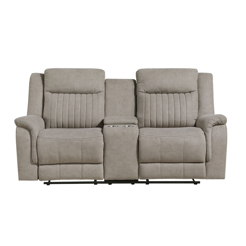Dean - Double Reclining Loveseat With Center Console