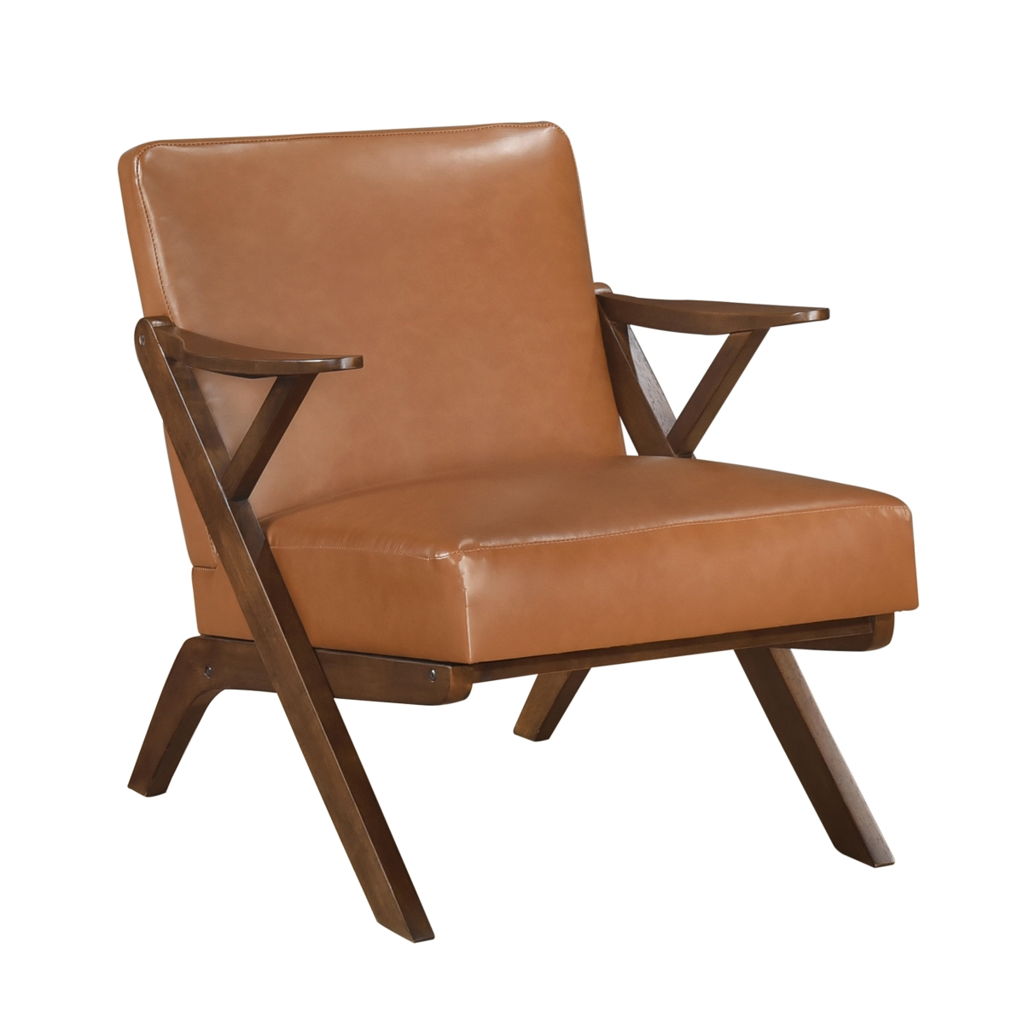 Gideon - Accent Chair Dark Brown Base