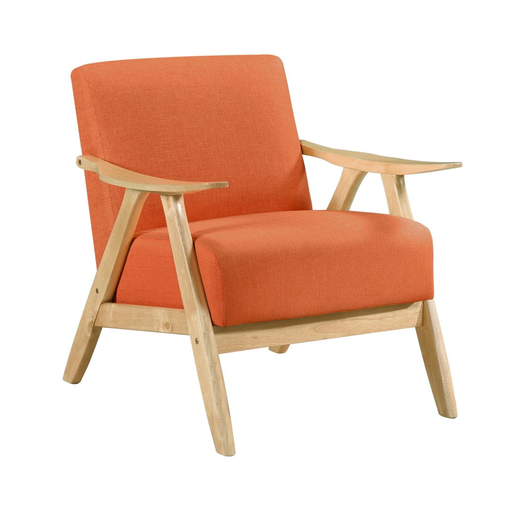 Damala - Accent Chair Light Brown Base