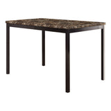 Tempe - Dining Table, Faux Marble Top
