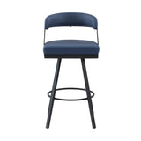 Crowley - Swivel Pub Height Chair (Set of 2)