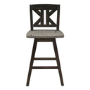 Amsonia - Swivel X-Back Counter Height Chair (Set of 2)