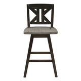 Amsonia - Swivel X-Back Counter Height Chair (Set of 2)