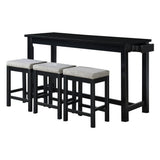 Connected - 4-Piece Pack Counter Height Set
