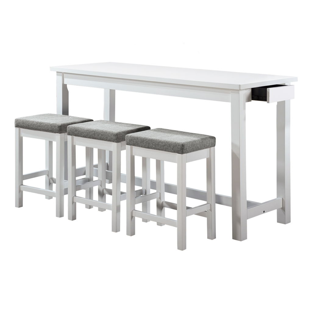 Connected - 4-Piece Pack Counter Height Set