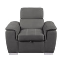 Ferriday - Chair With Pull-Out Ottoman