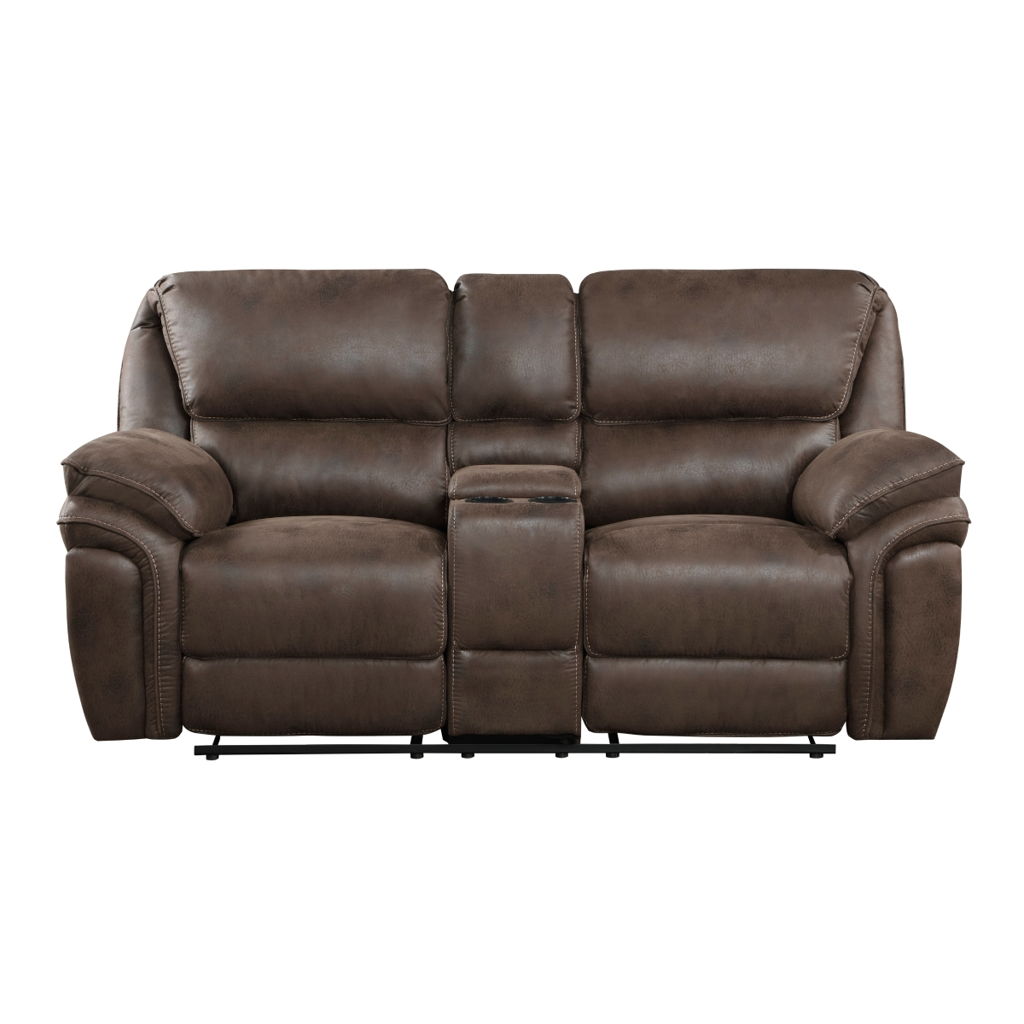 Proctor - Double Reclining Loveseat With Center Console